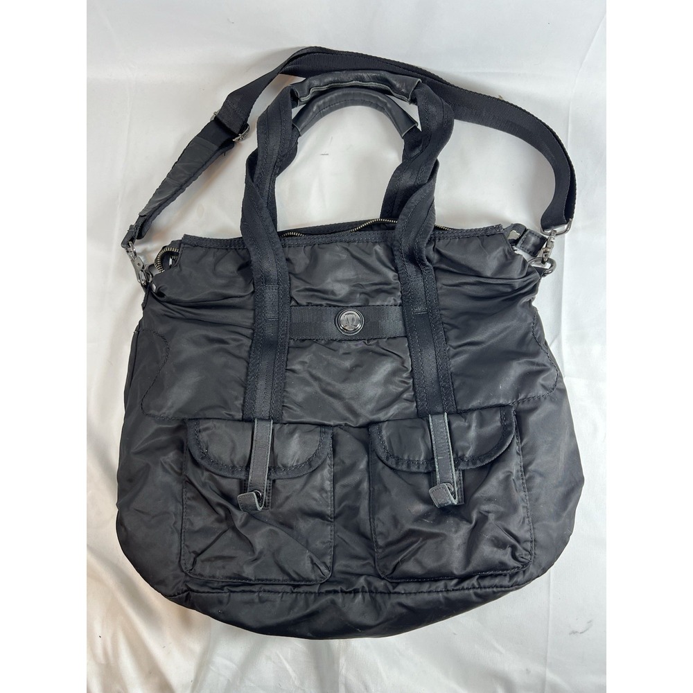 LULULEMON Women's Nylon Luxury Gym Dance Bag Black Large Gear Sport